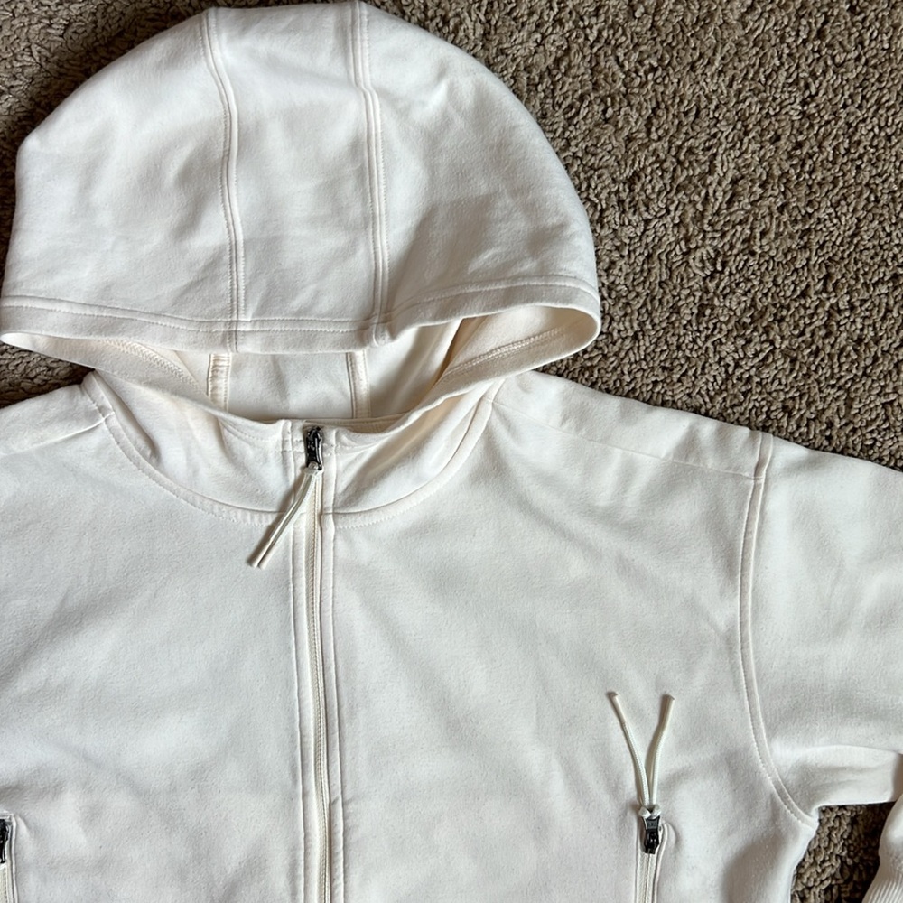 Old Navy Girls Crop Full-Zip Hoodie - Picture 2 of 5